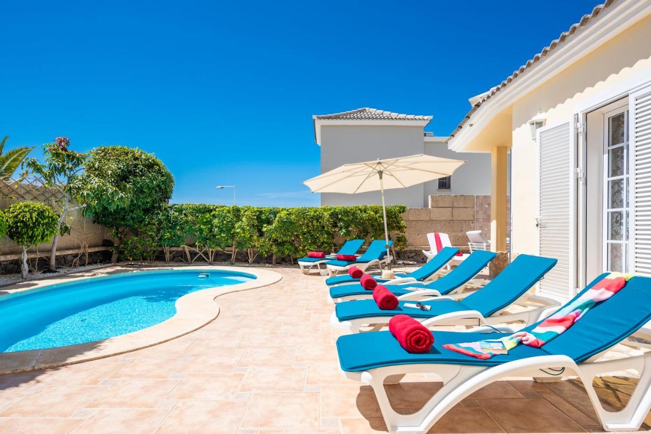 Beautiful Villa Anna With Heated Pool Costa Adeje  Luaran gambar