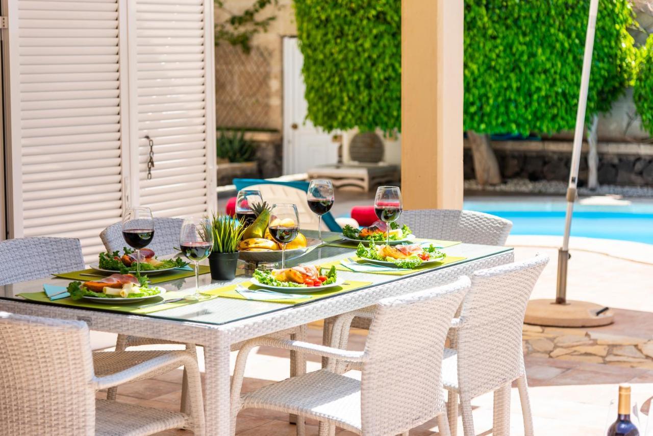 Beautiful Villa Anna With Heated Pool Costa Adeje  Luaran gambar