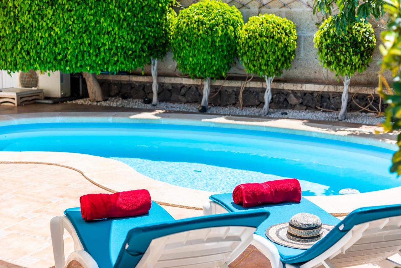 Beautiful Villa Anna With Heated Pool Costa Adeje  Luaran gambar