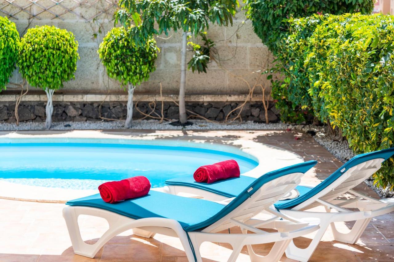 Beautiful Villa Anna With Heated Pool Costa Adeje  Luaran gambar